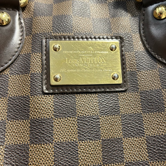 Louis Vuitton 2008 Damier Hampstead PM Tote Handbag N51205 - Picture 3 of 8